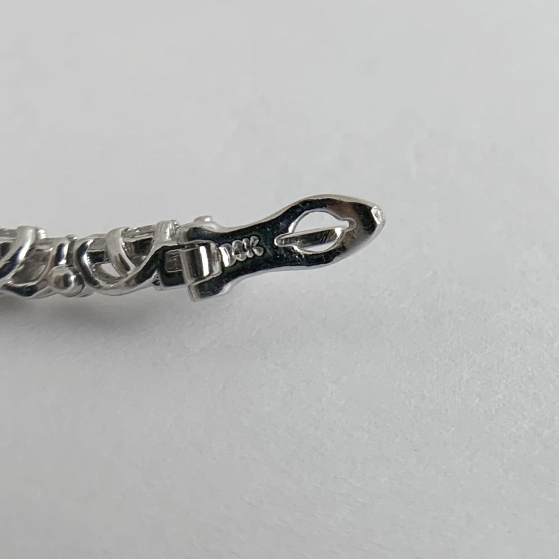 3-Stone Lucida Round Diamond Tennis Bracelet 14K White Gold, 3.14 CTW, 12.18 Gr - 8