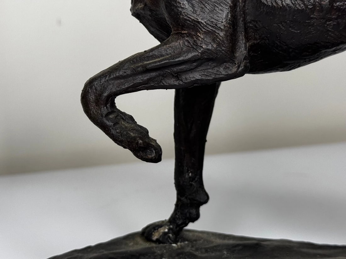 Antique Bronze Hound Dogs c.1860 | French Animalier Sculpture - 17