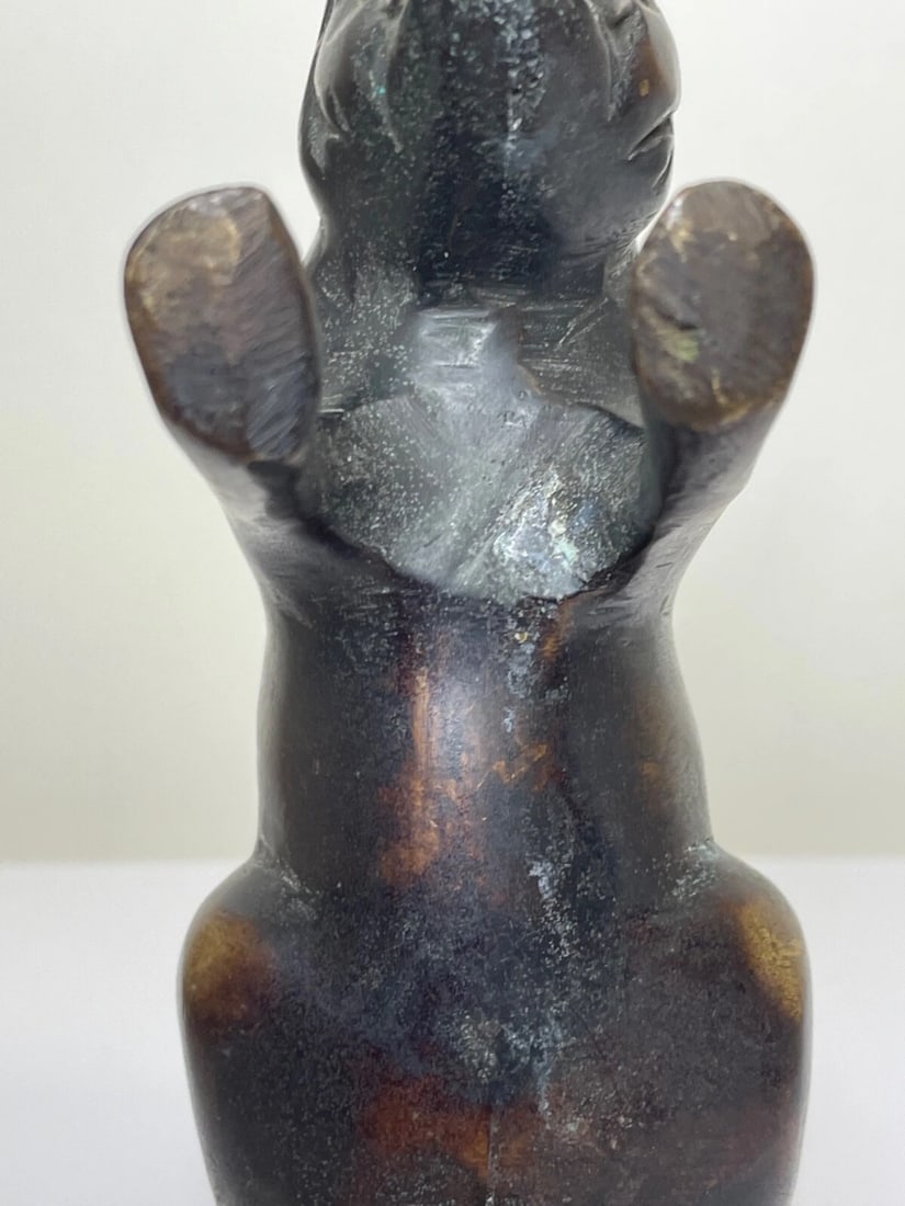 British Rare 19th Century Small Butchers Advertising Point Of Sale Pig Statue - 4