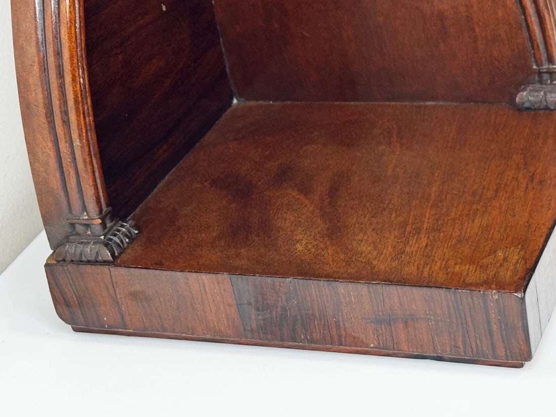 Small Gothic Ecclesiastic Convent Georgian Wall Mounted Bookends Shelf Bracket - 4