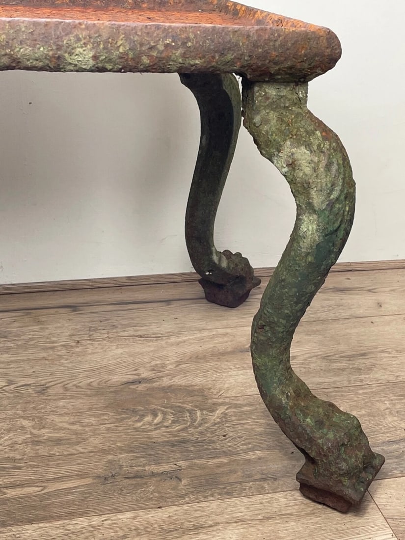 French Chateau Cast Iron Statuary Plinth Stand In the Manner of Val d'Osne - 4
