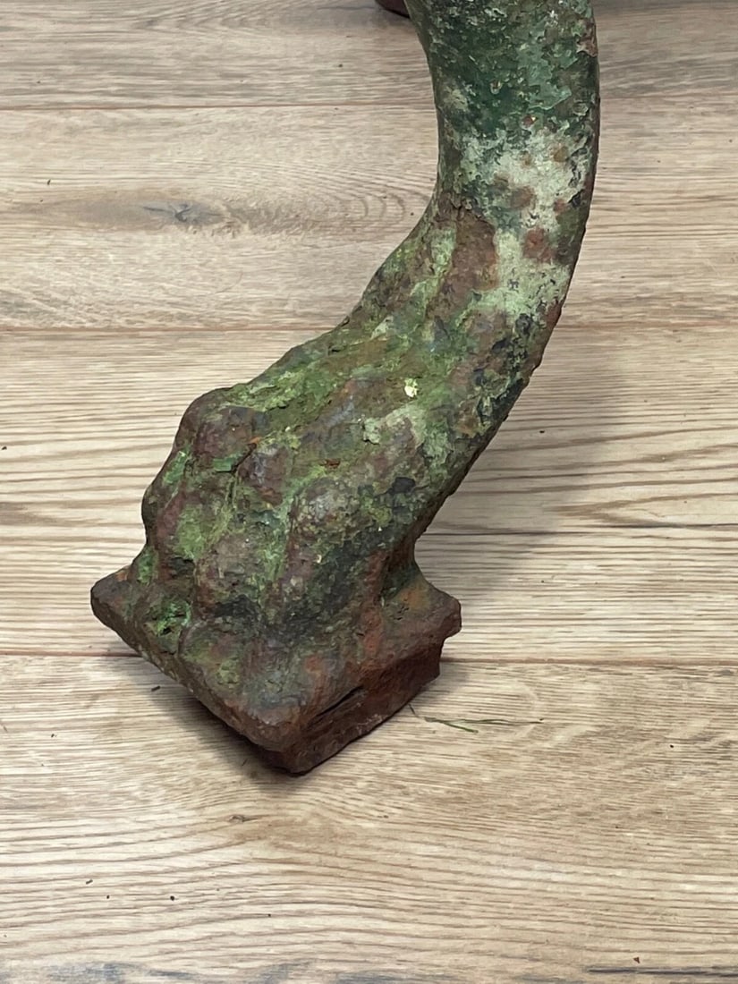 French Chateau Cast Iron Statuary Plinth Stand In the Manner of Val d'Osne - 6