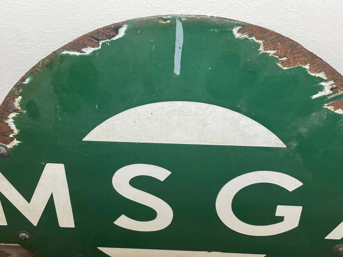 Landmark Railway Heritage Southern Railway Enamel Target Sign Ramsgate Station - 5