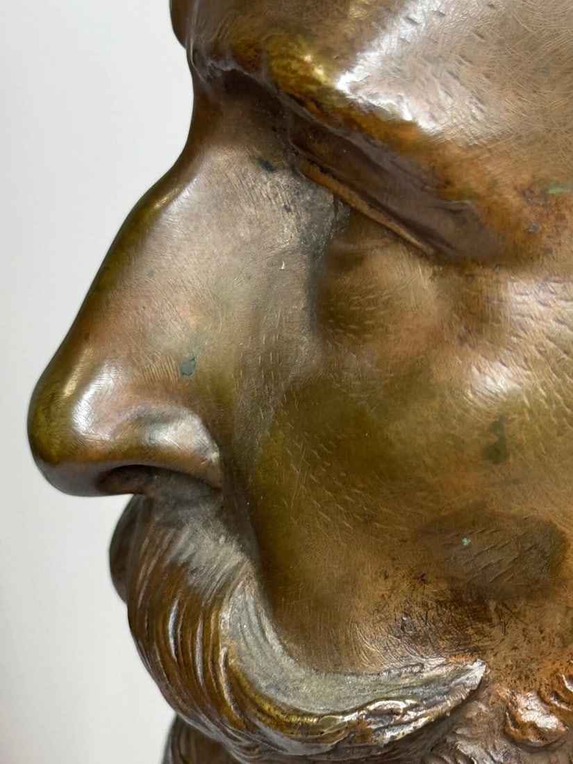 French President Bust Marie François Sadi Carnot By Adolphe Jean Lavergne - 17