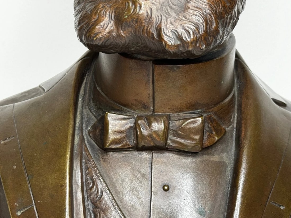 French President Bust Marie François Sadi Carnot By Adolphe Jean Lavergne - 9