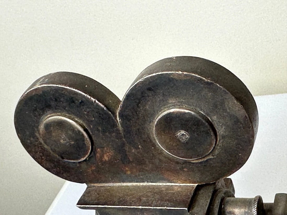 Fine & Rare Art Deco “Movie Camera” Automobile Mascot - 16