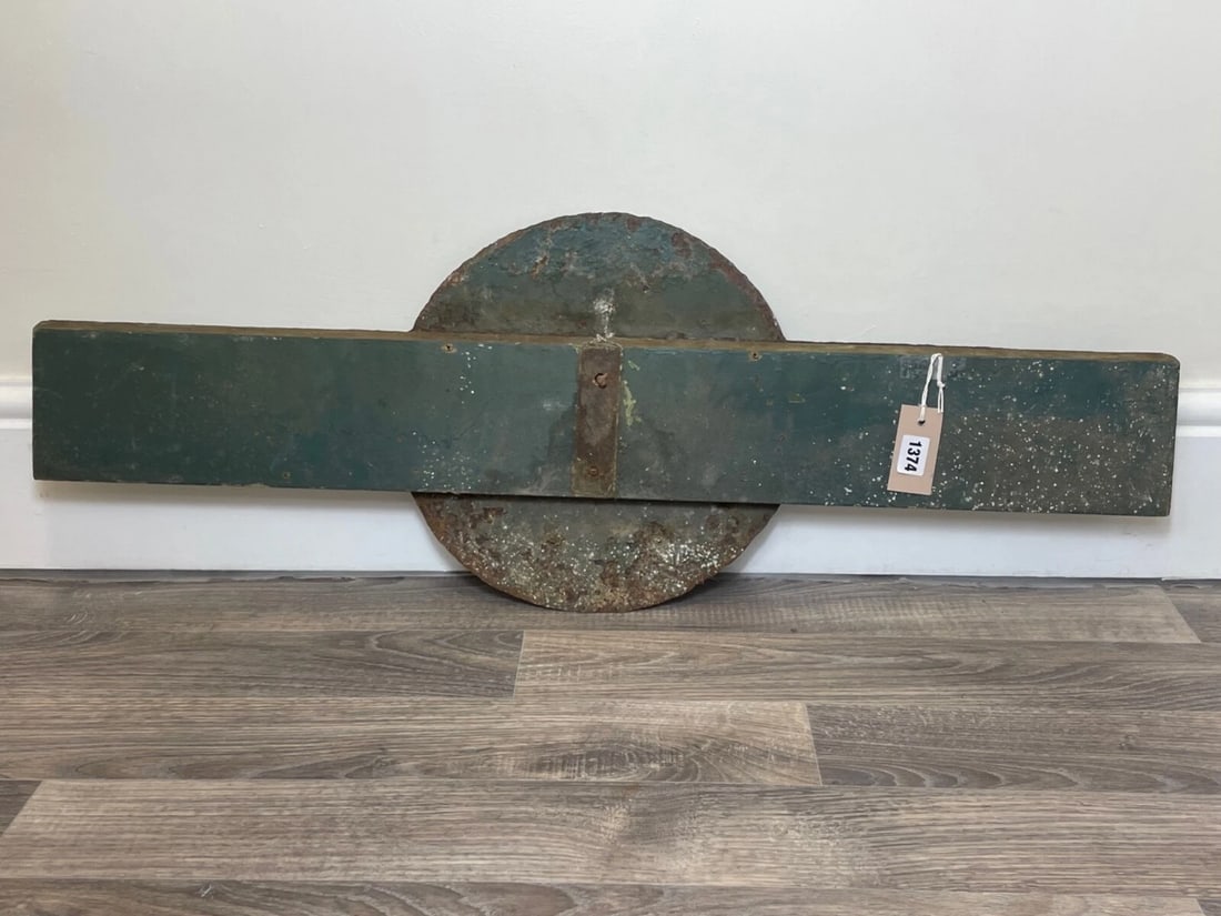 Railway Heritage – 1940s Southern Railway Enamel Target Sign from Dover Priory - 12