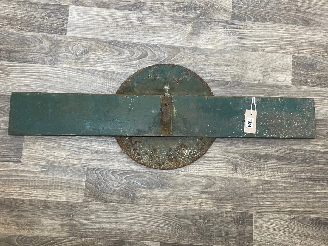 Railway Heritage – 1940s Southern Railway Enamel Target Sign from Dover Priory - 17