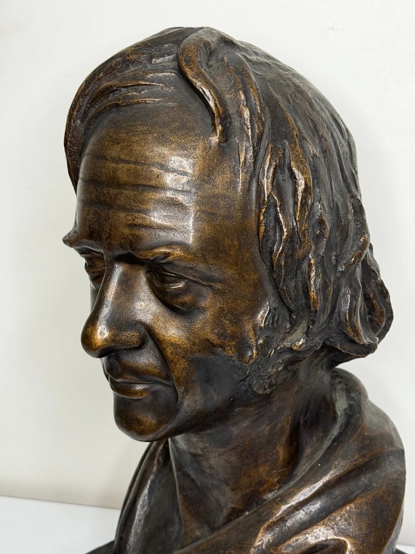 Important Bronze Bust Rev Thomas Guthrie FRSE By Sir John Robert Steell RSA - 5
