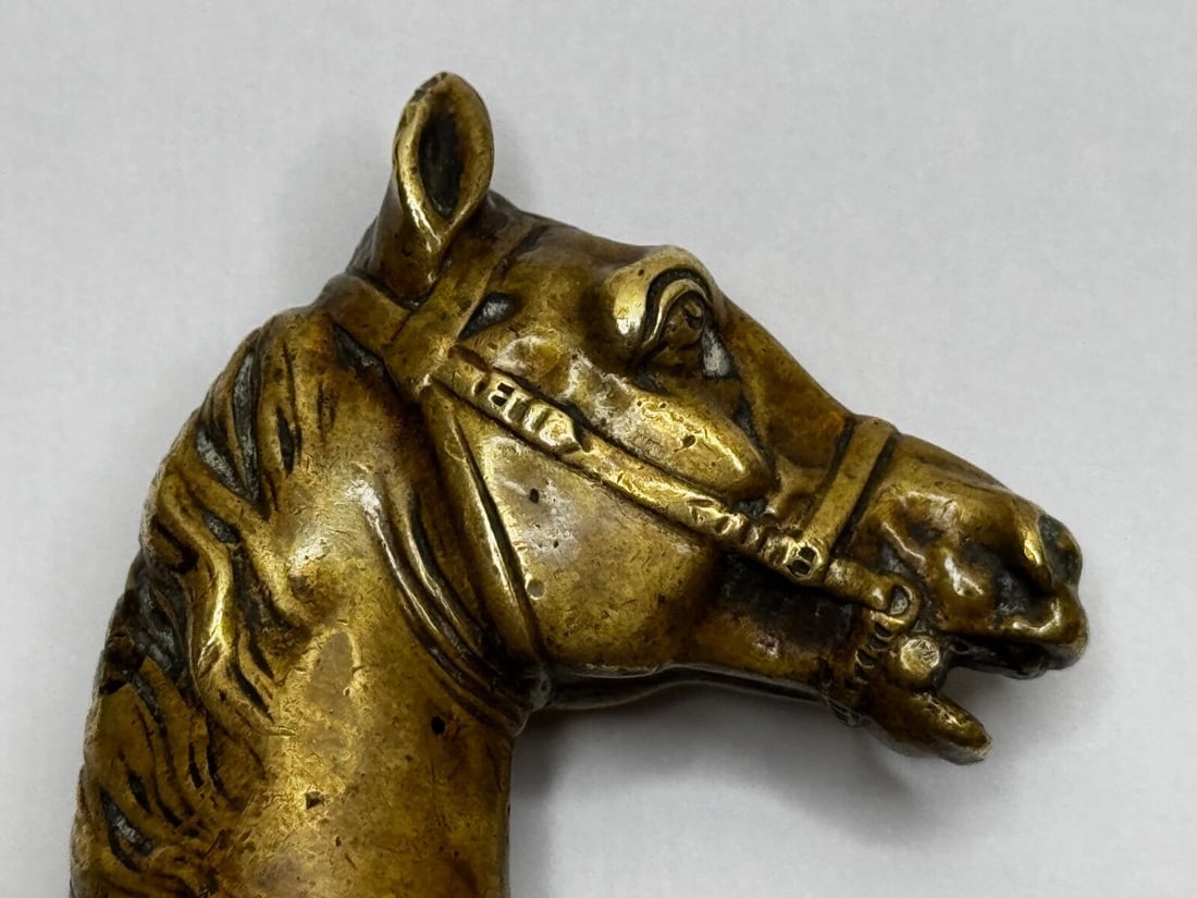 Scottish 18th Century Bronze Horse Sculpture Letter Wax Intaglio Seal - 10