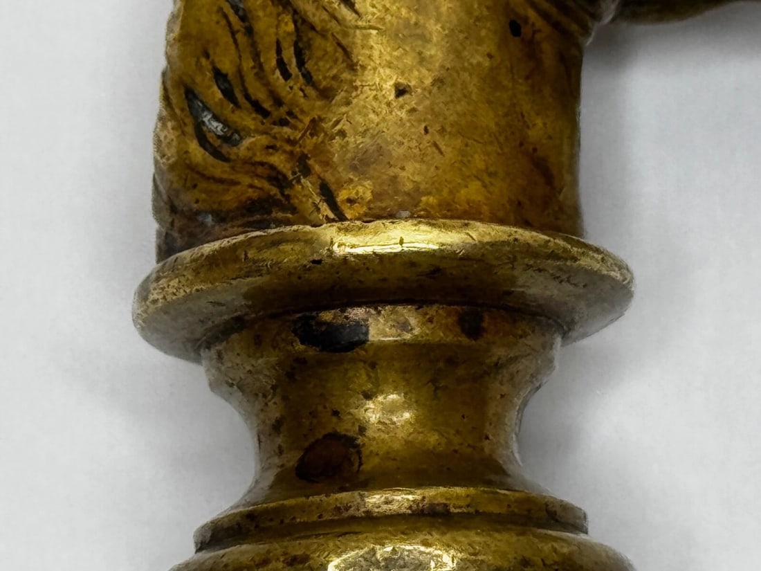 Scottish 18th Century Bronze Horse Sculpture Letter Wax Intaglio Seal - 12
