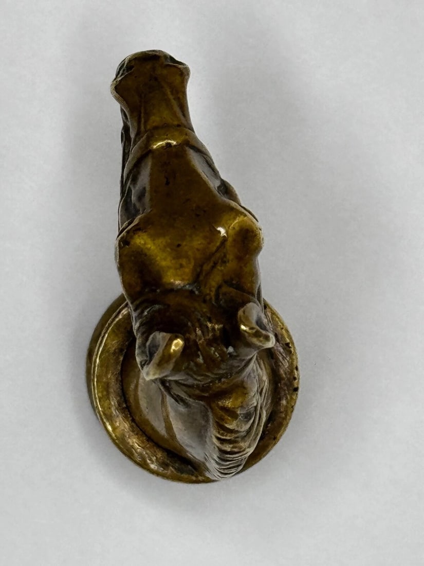 Scottish 18th Century Bronze Horse Sculpture Letter Wax Intaglio Seal - 3