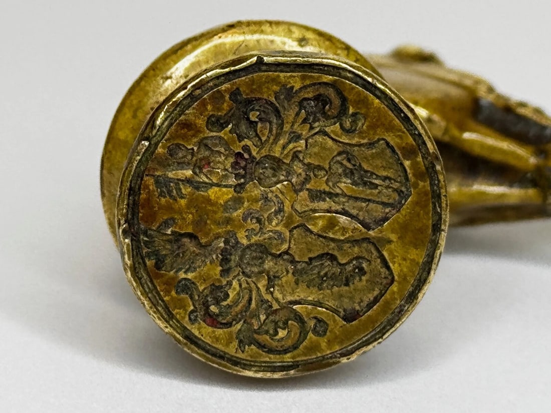 Scottish 18th Century Bronze Horse Sculpture Letter Wax Intaglio Seal - 8