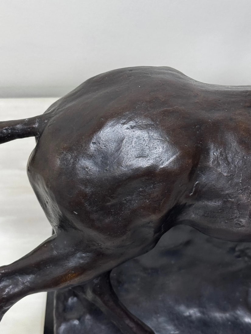 Equestrian Bronze Masterpiece of Motion Galloping Horse by Enzo Plazzotta No 6/9 - 12