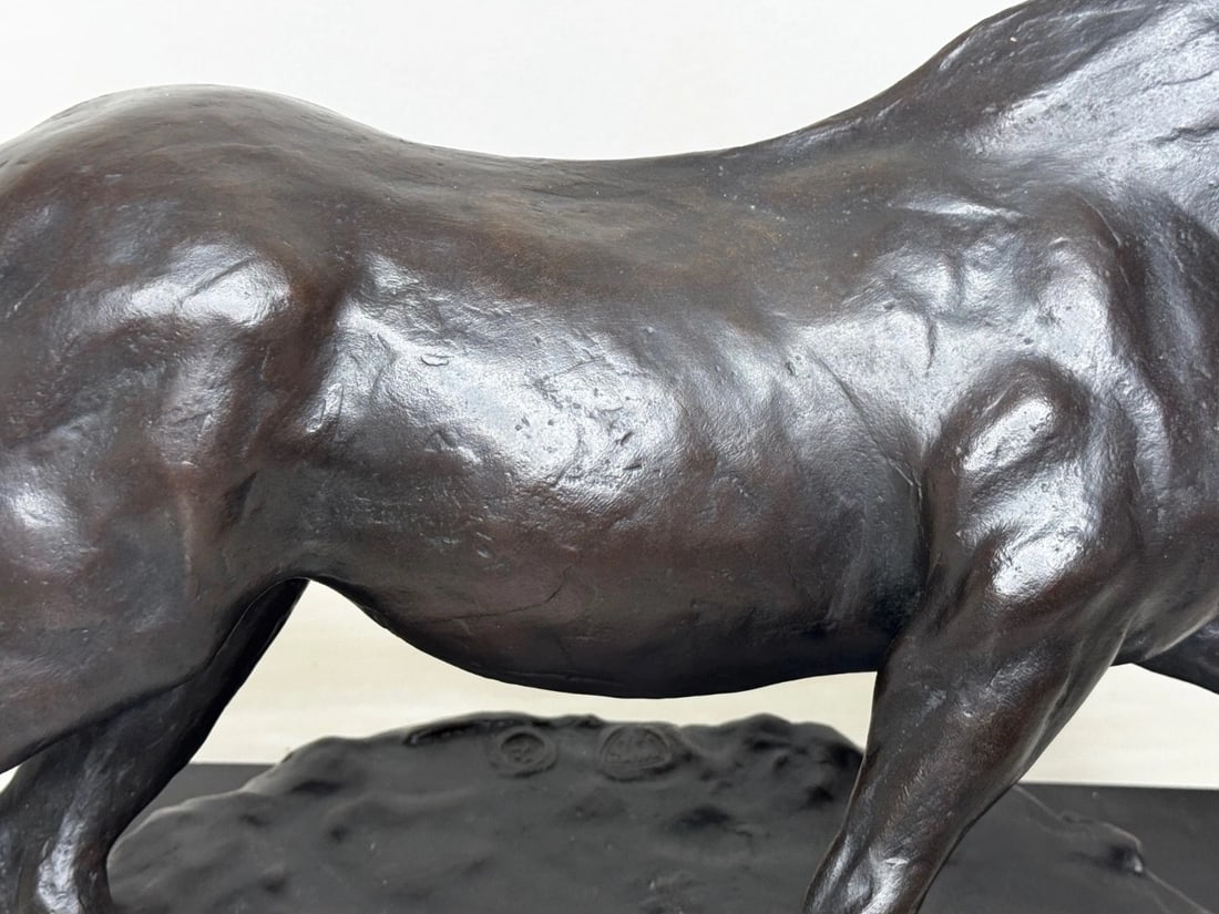 Equestrian Bronze Masterpiece of Motion Galloping Horse by Enzo Plazzotta No 6/9 - 13