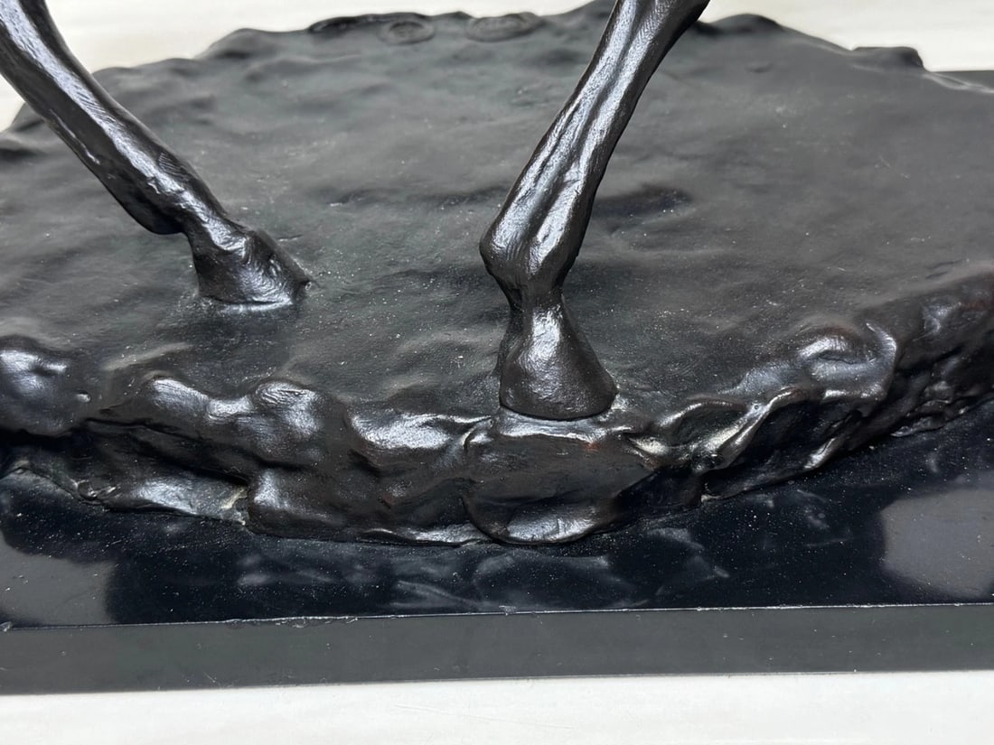Equestrian Bronze Masterpiece of Motion Galloping Horse by Enzo Plazzotta No 6/9 - 6
