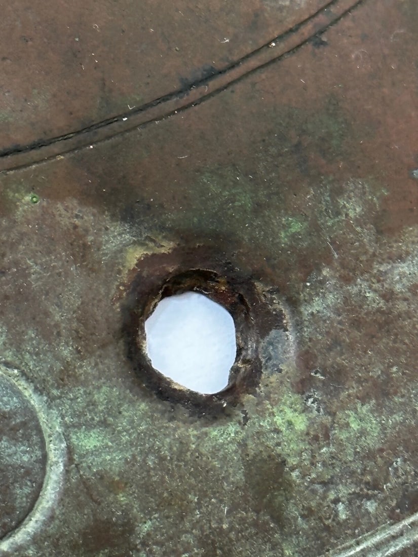 17th Century Bronze Garden Sundial Plate Gnomon Timepiece King Charles II Lives - 5