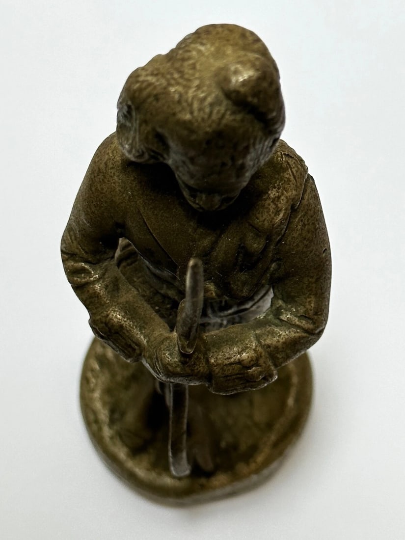 Collectible Vintage Rare Scottish Highlander Soldier Car Mascot - 5