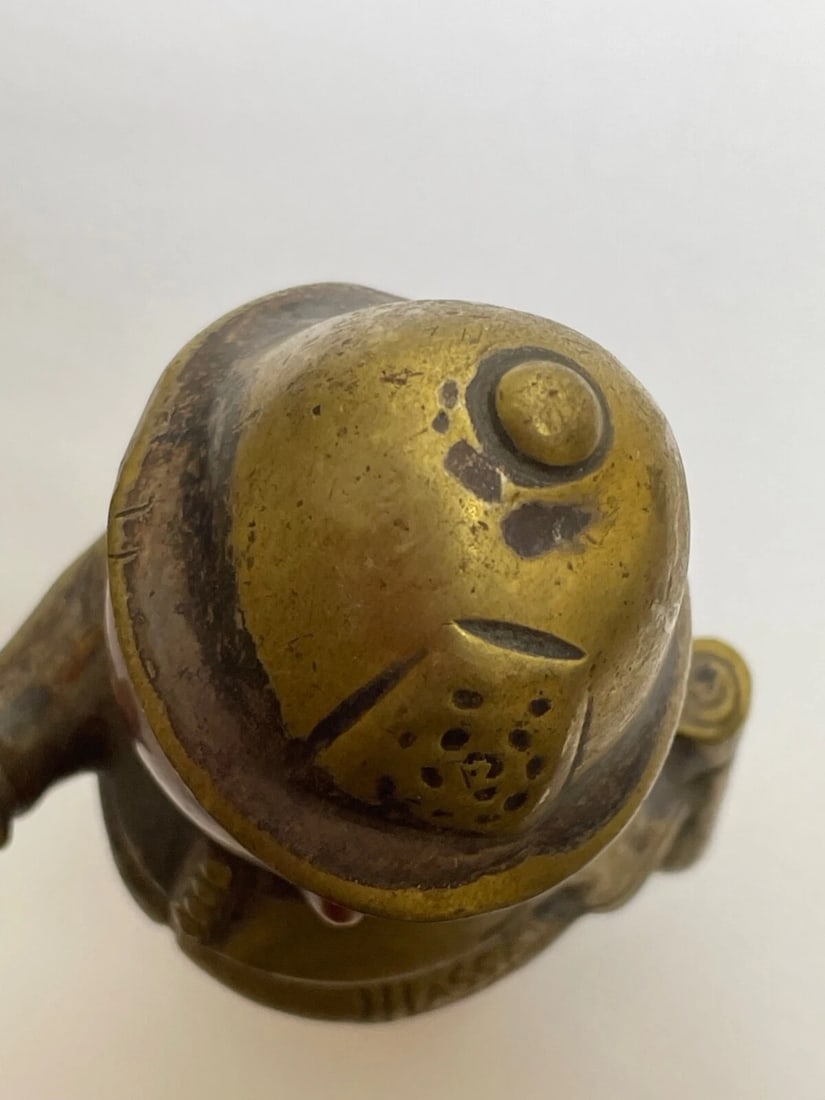 Fine Antique & Rare John Hassall “Robert Policeman” Car Mascot — Signed & Number - 11
