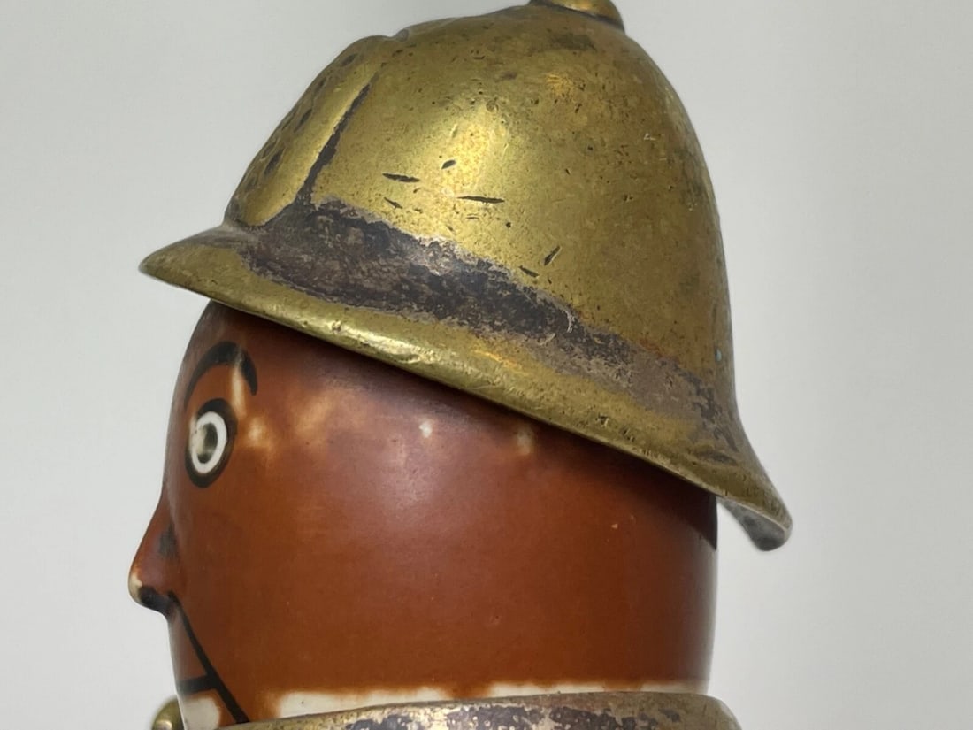 Fine Antique & Rare John Hassall “Robert Policeman” Car Mascot — Signed & Number - 12