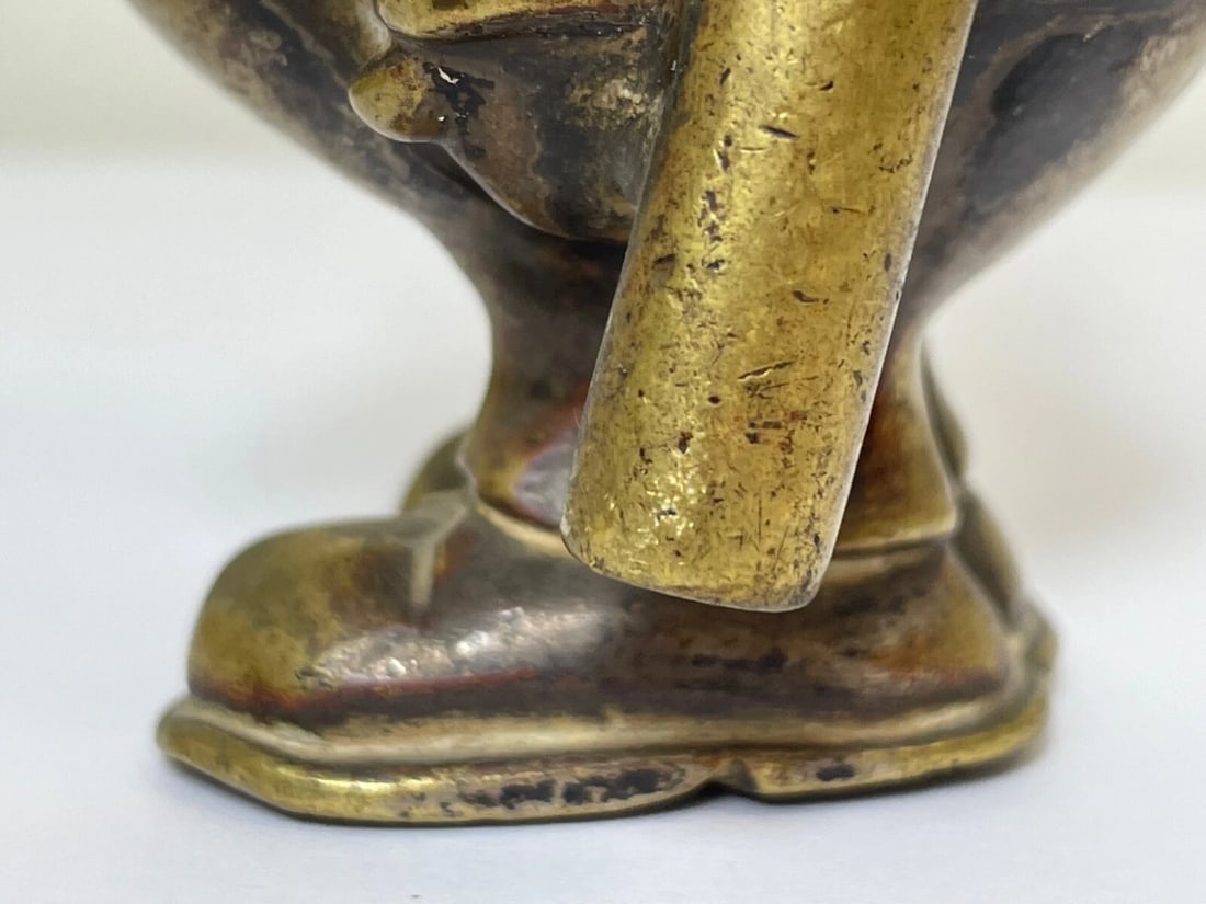 Fine Antique & Rare John Hassall “Robert Policeman” Car Mascot — Signed & Number - 13