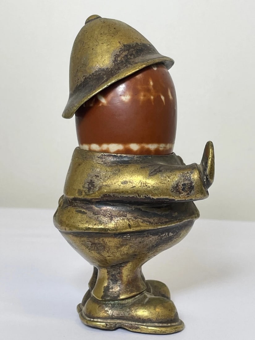 Fine Antique & Rare John Hassall “Robert Policeman” Car Mascot — Signed & Number - 15