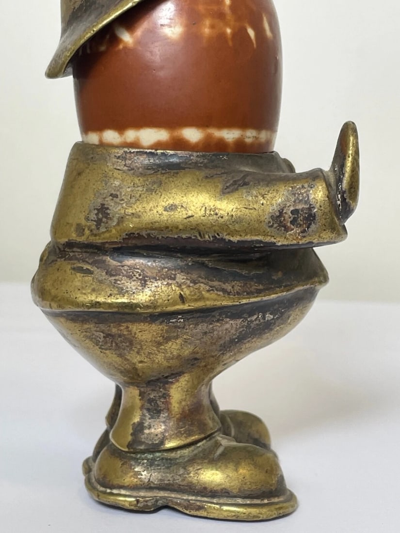 Fine Antique & Rare John Hassall “Robert Policeman” Car Mascot — Signed & Number - 16