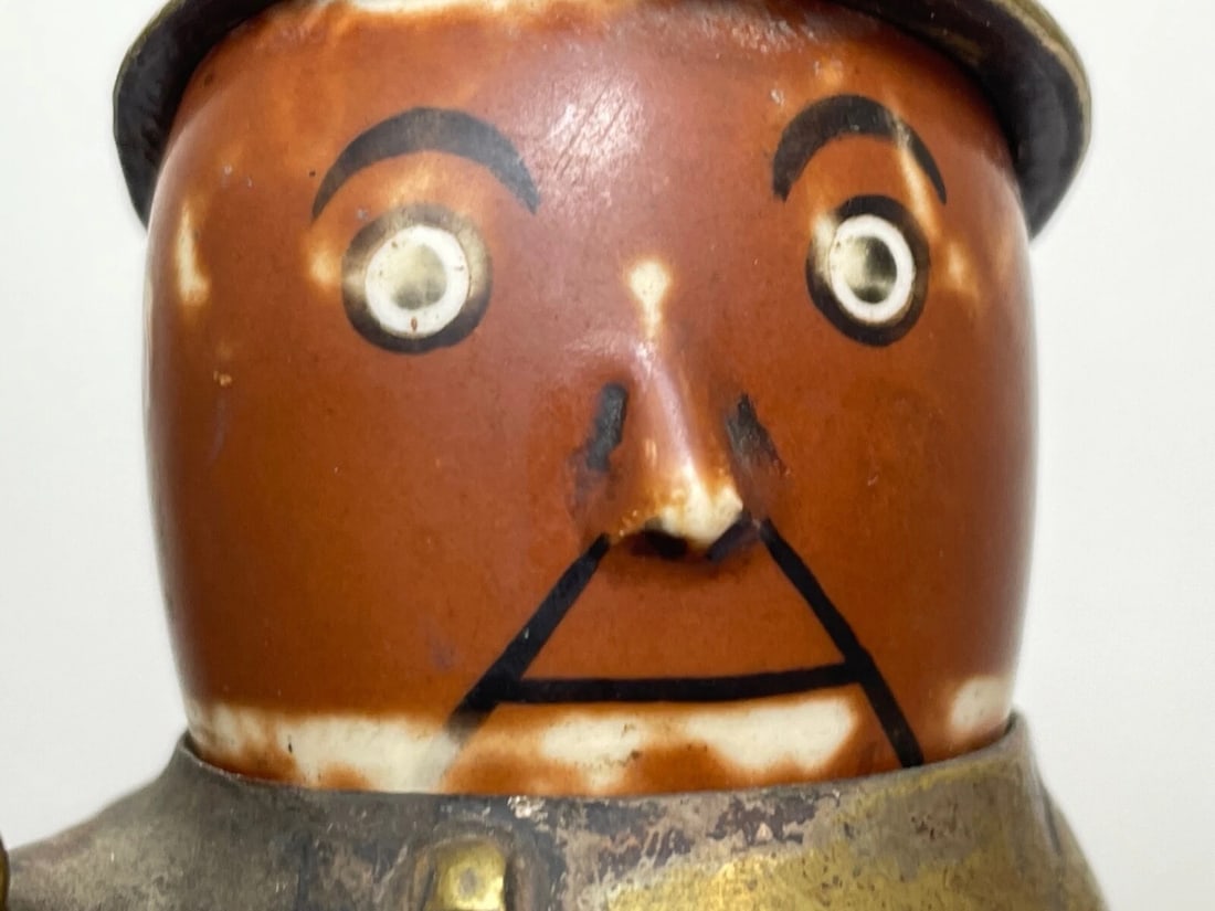Fine Antique & Rare John Hassall “Robert Policeman” Car Mascot — Signed & Number - 18