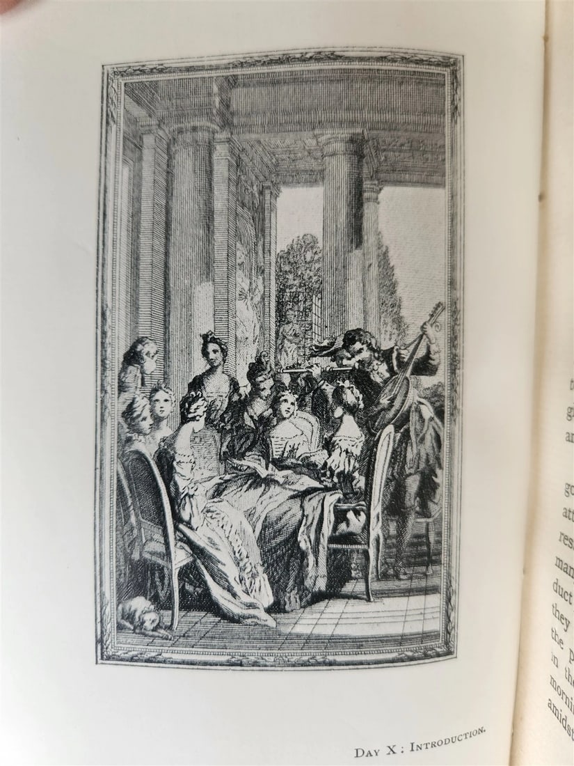 1906 DECAMERON by Giovanni Boccaccio in ENGLISH antique ILLUSTRATED - 16