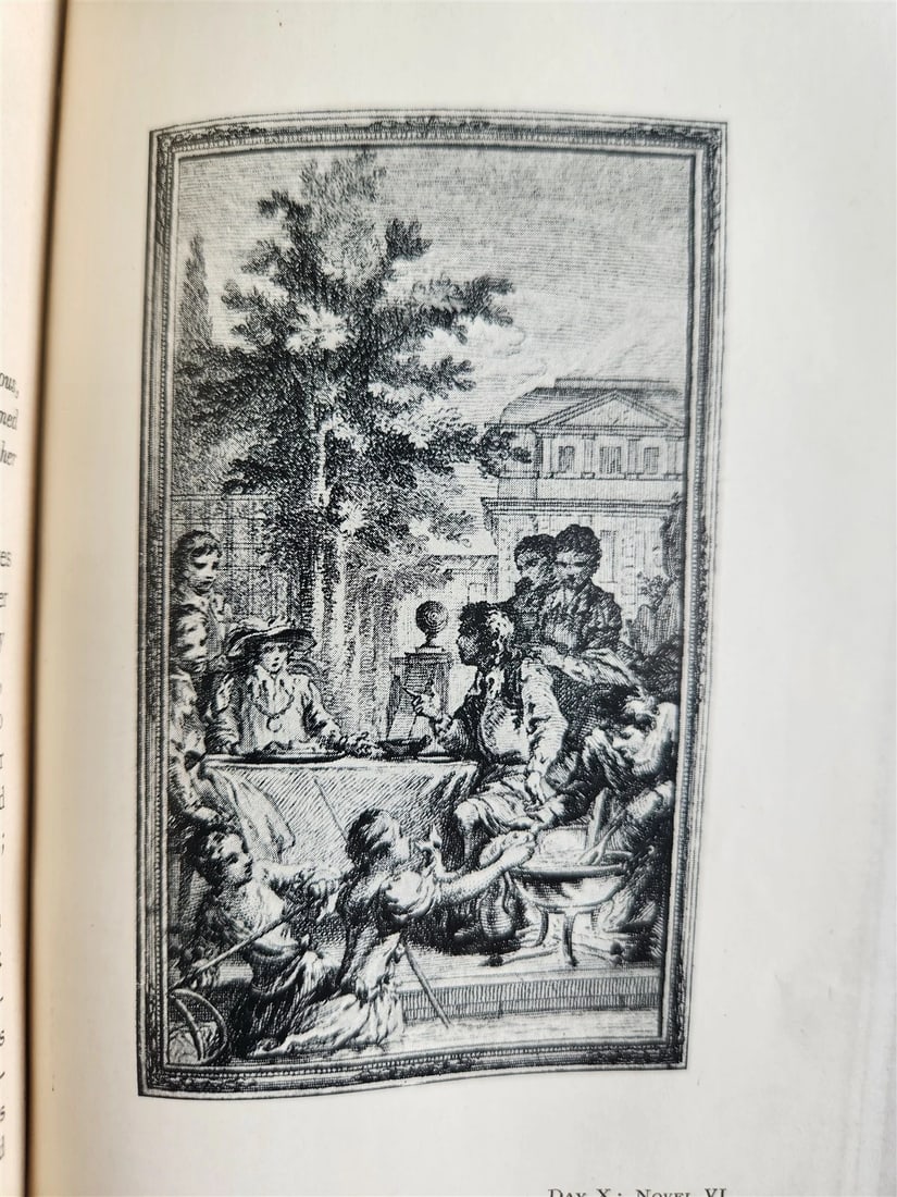 1906 DECAMERON by Giovanni Boccaccio in ENGLISH antique ILLUSTRATED - 19