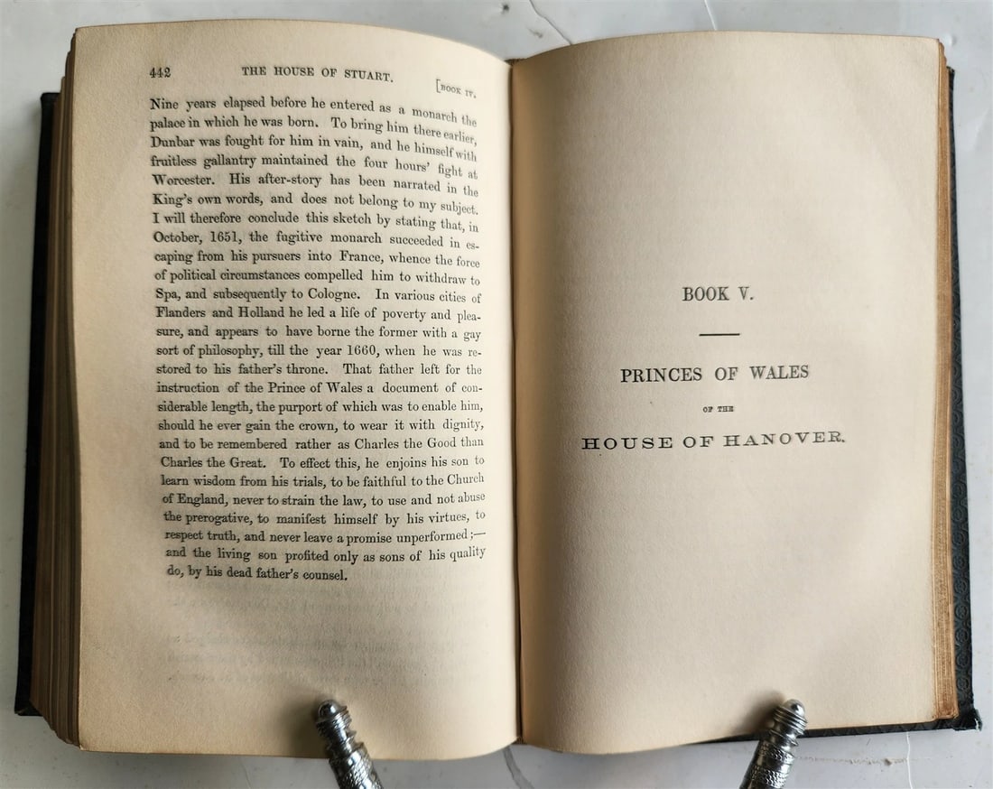 1860 THE BOOK of the PRINCES of WALES Heirs to the Crown of England antique - 6