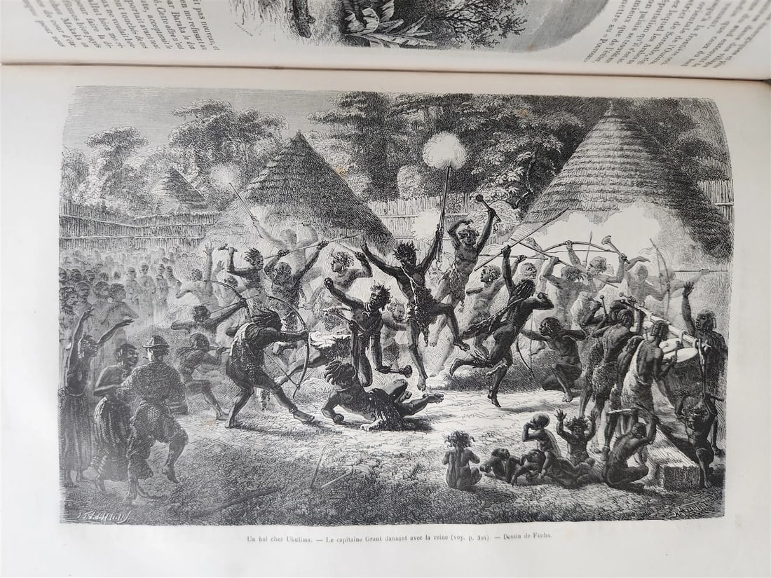 1864 HISTORY of VOYAGES ILLUSTRATED antique TURKEY AFRICA CHINA MONGOLIA RUSSIA - 11