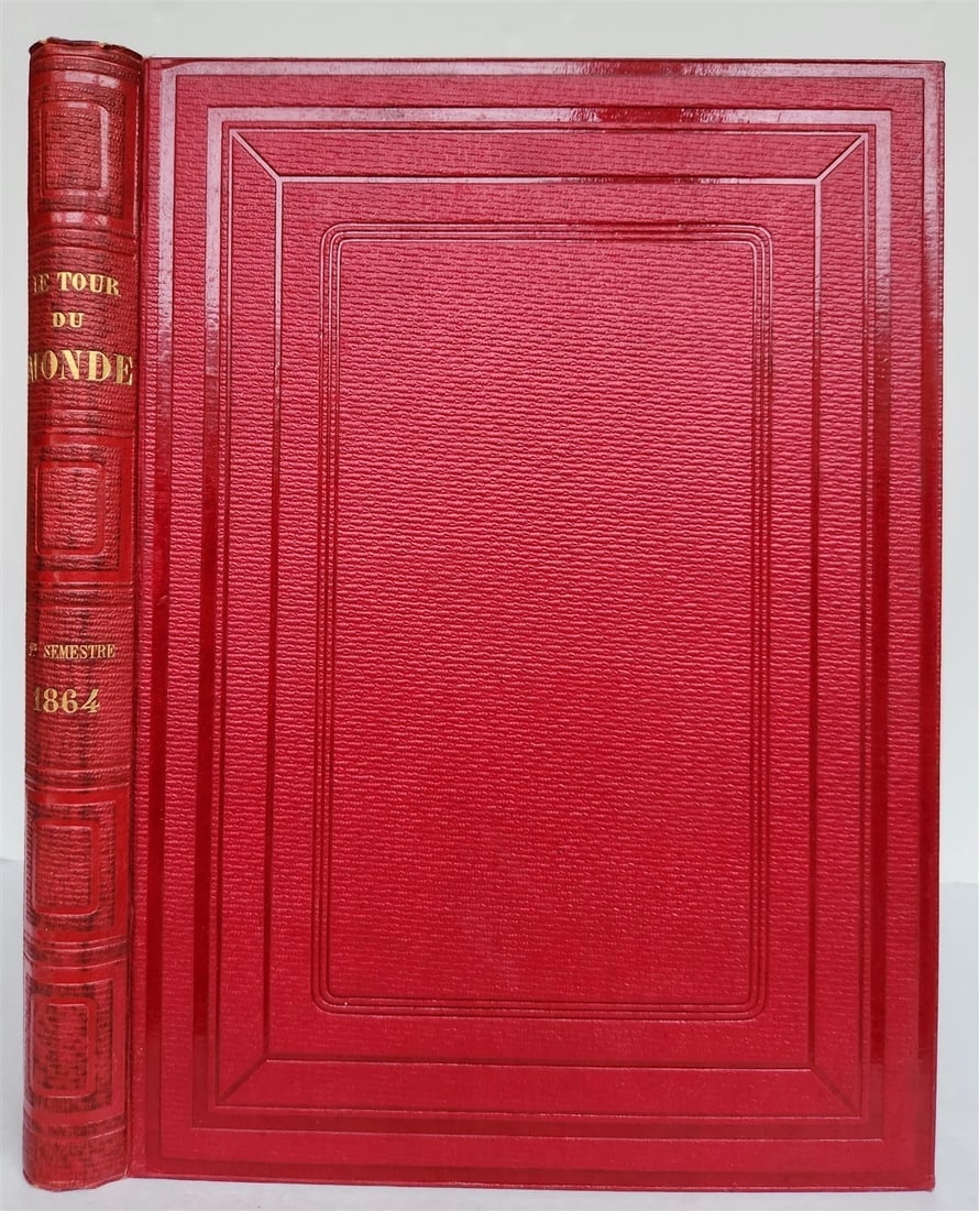 1864 HISTORY of VOYAGES ILLUSTRATED antique TURKEY AFRICA CHINA MONGOLIA RUSSIA - 2