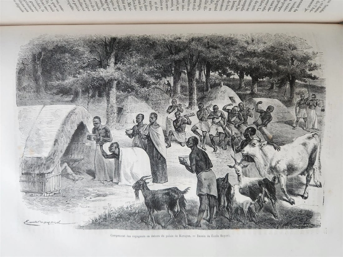 1864 HISTORY of VOYAGES ILLUSTRATED antique TURKEY AFRICA CHINA MONGOLIA RUSSIA - 8