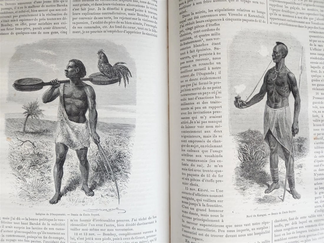 1864 HISTORY of VOYAGES ILLUSTRATED antique TURKEY AFRICA CHINA MONGOLIA RUSSIA - 9
