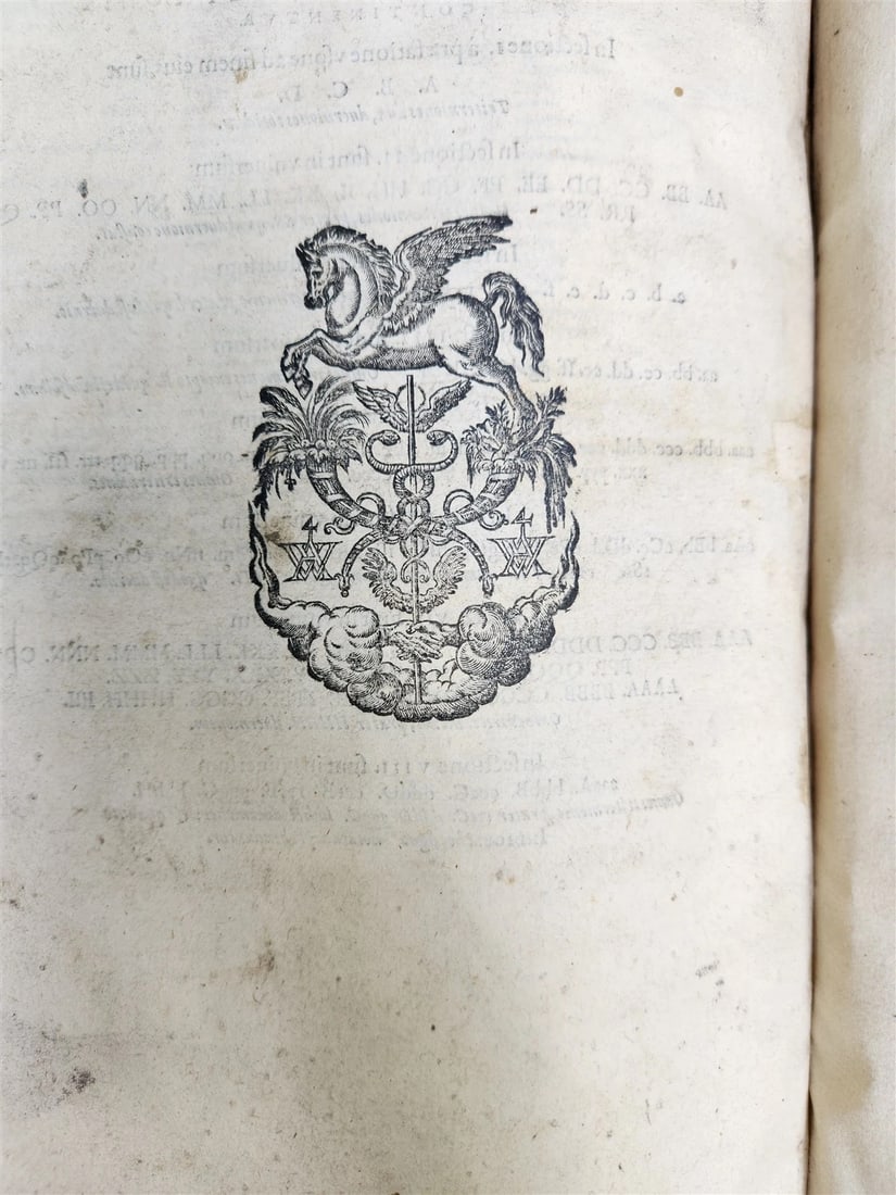 1595 HIPPOCRATES Opera Omnia antique 16th CENTURY FOLIO - 3