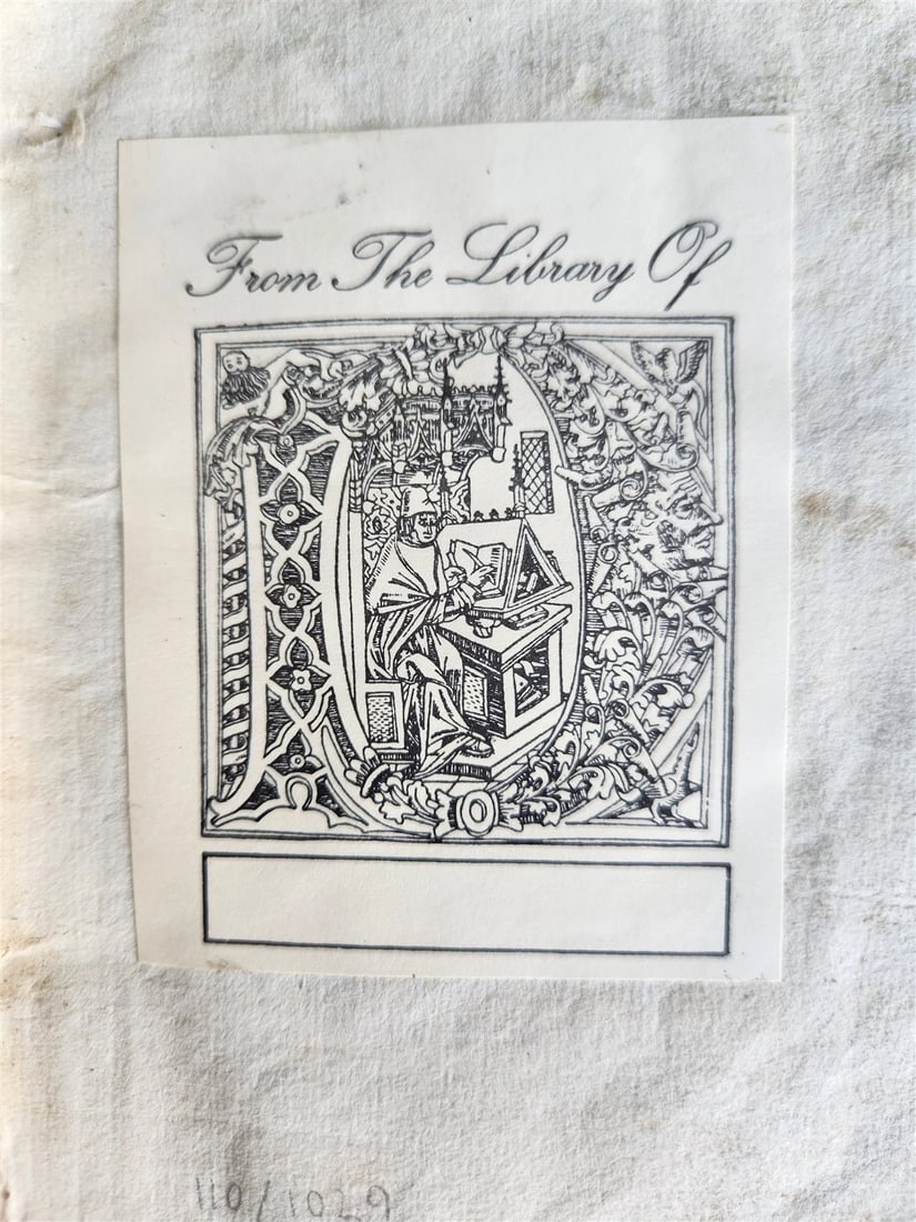 1560 AUGUSTINE of HIPPO De civitate Dei antique 16th century VELLUM BOUND - 3