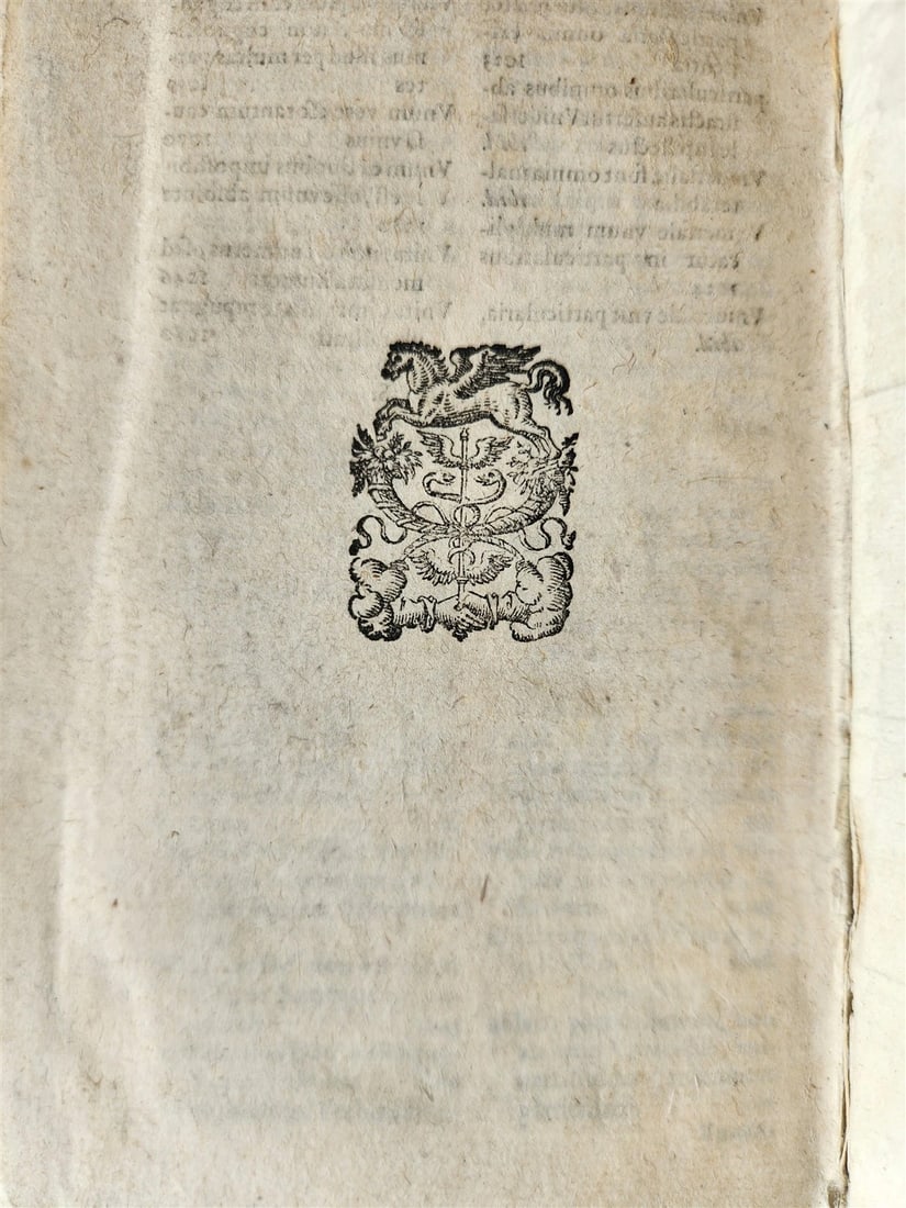 1593 ARISTOTELIS Tomus Physicus 2 VOLUMES antique 16th century VELLUM BOUND - 6
