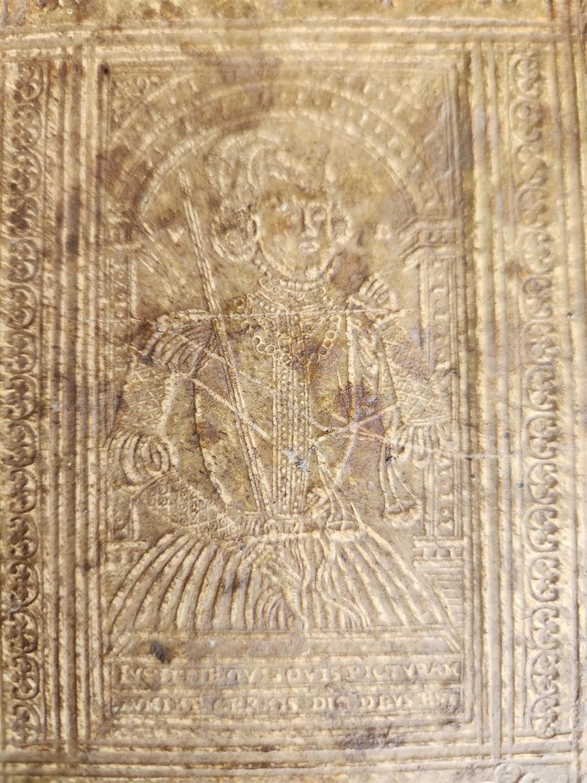 1592 GERMAN THEOLOGY by Hieronymus Mencel antique 16th century PIGSKIN BOUND - 7