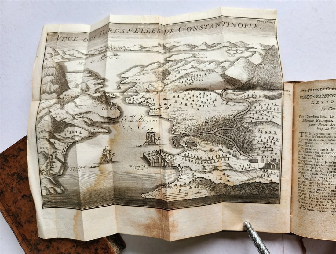 1742 TURKISH SPY in Courts of Christian Princes 5 VOLUMES antique ILLUSTRATED (1 of 20)