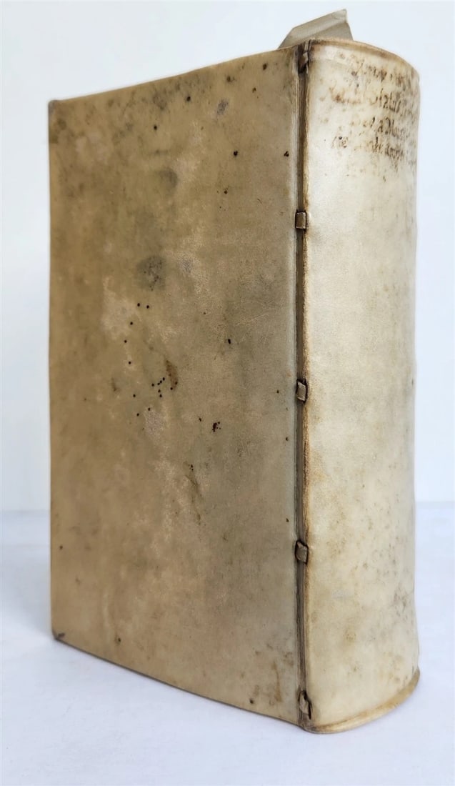 1647 RATIONE STATUS in IMPERIO NOSTRO ROMANO-GERMANICO antique VELLUM BINDING - 2