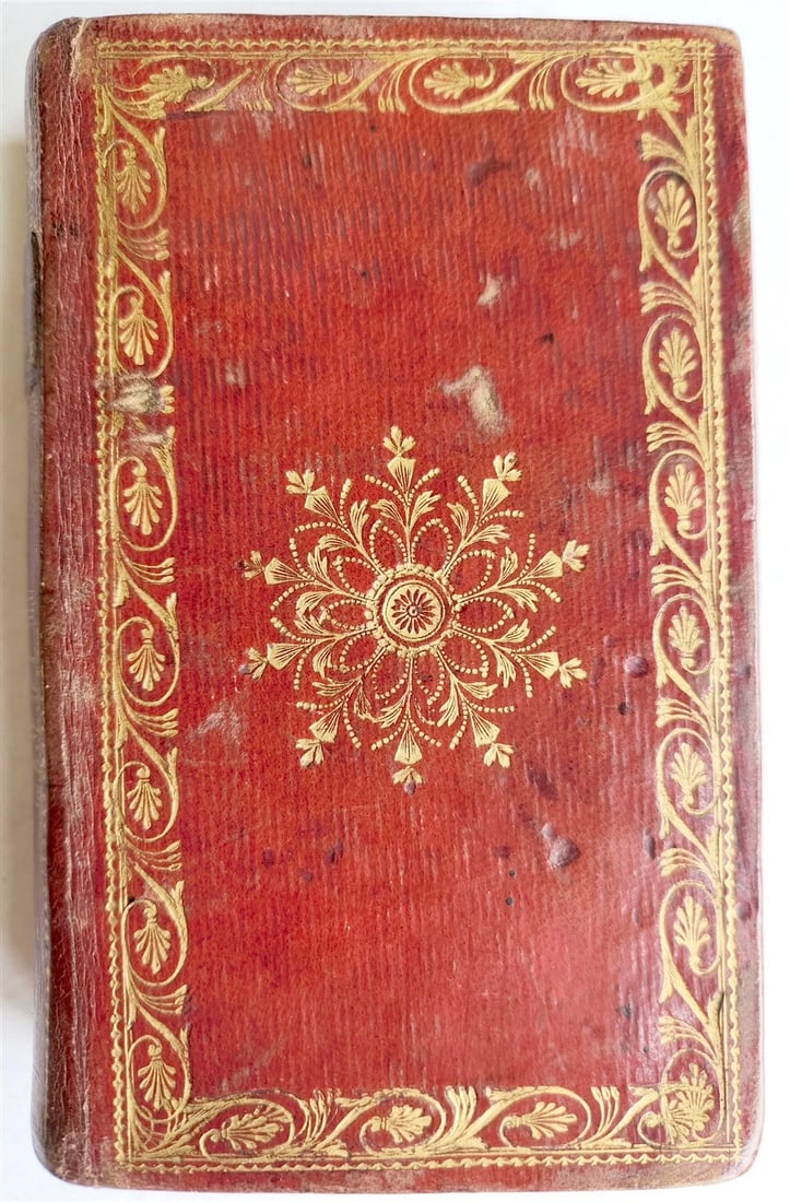 1741 OFFICIUM HEBDOMADAE SANCTAE antique DECORATIVE BINDING Holy Week Office - 5