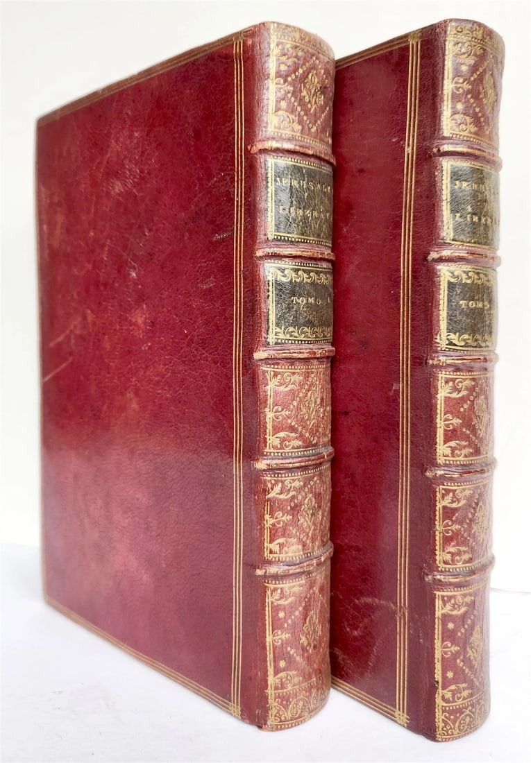 1771 La Gerusalemme liberata by Torquato Tasso antique 2 volumes ILLUSTRATED (1 of 20)