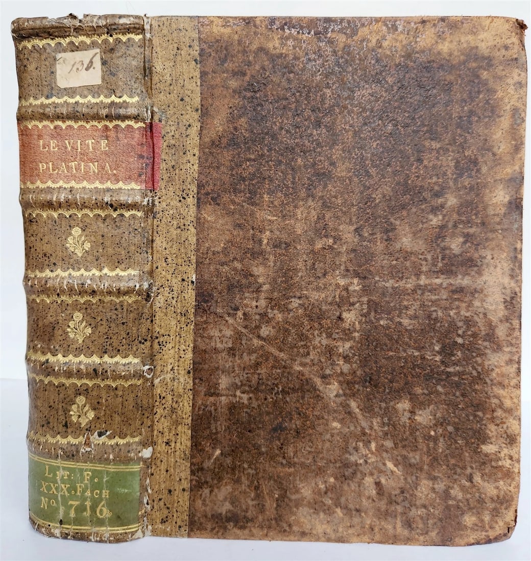 1674 LIVES of POPES antique ILLUSTRATED in ITALIAN - 2