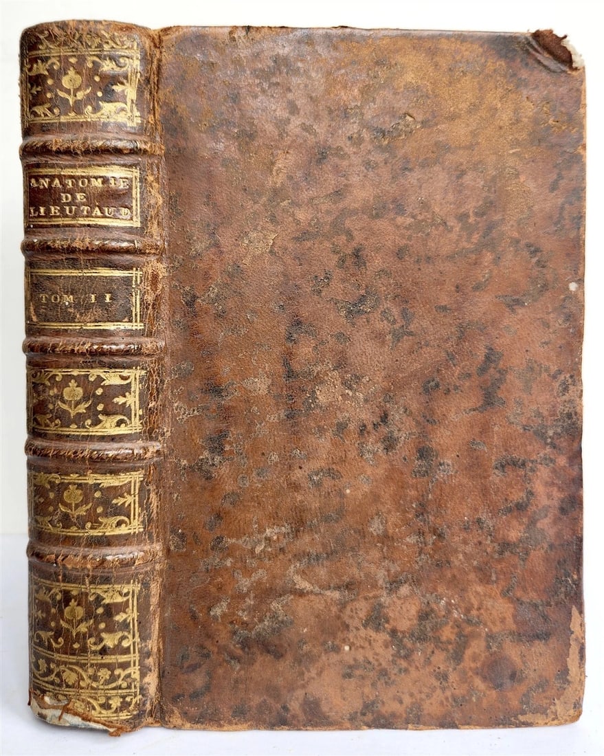 1777 ANATOMIE HISTORIQUE et PRATIQUE antique ILLUSTRATED - 3