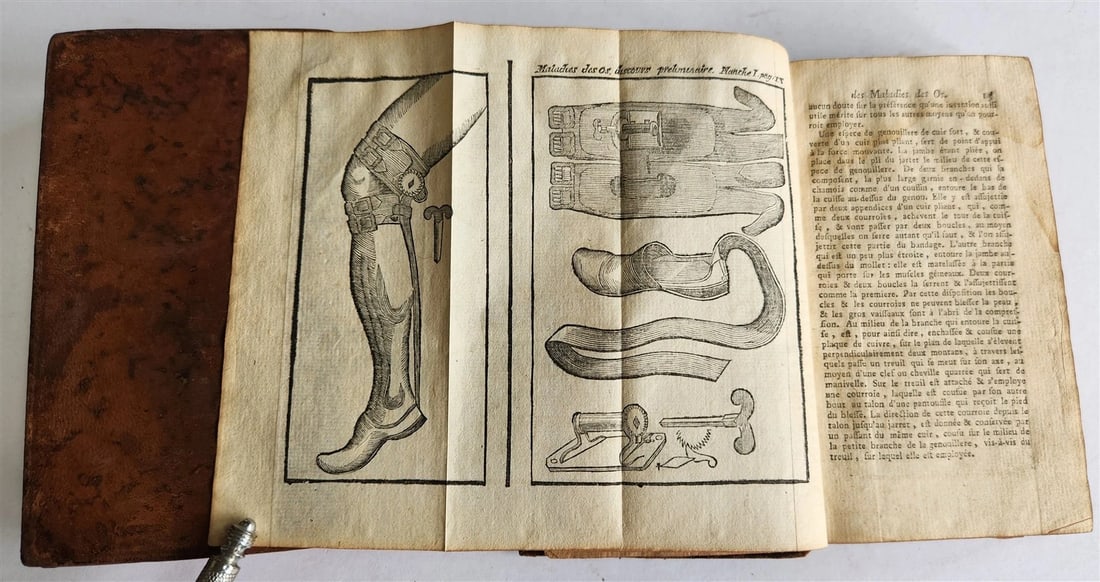 1775 Treatise on Diseases of Bones ILLUSTRATED MEDICAL DEVICES antique 2 VOLS (1 of 20)