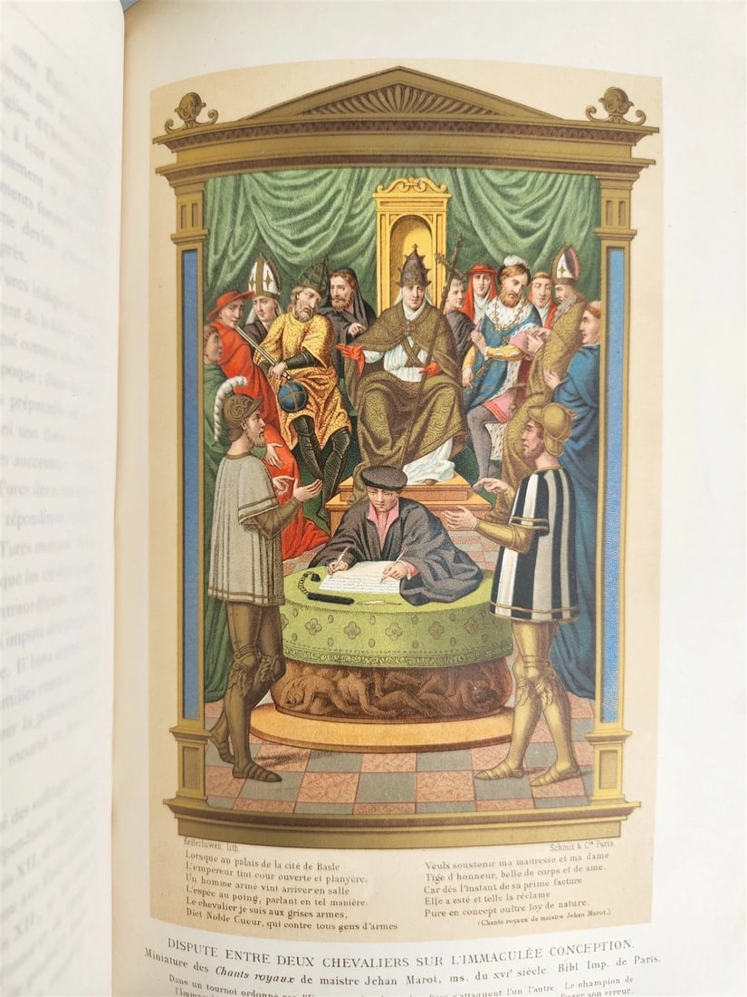 1876 Military & Religious Life in Middle Ages & Renaissance ILLUSTRATED antique - 12