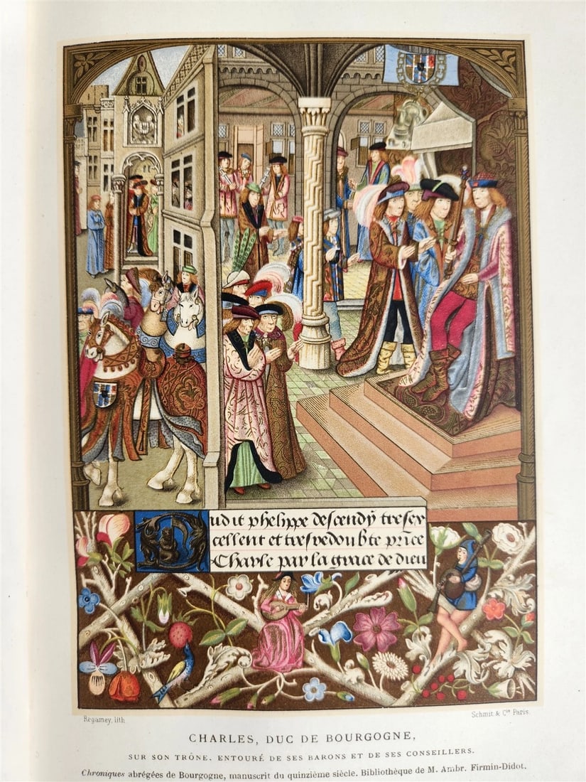1876 Military & Religious Life in Middle Ages & Renaissance ILLUSTRATED antique - 7