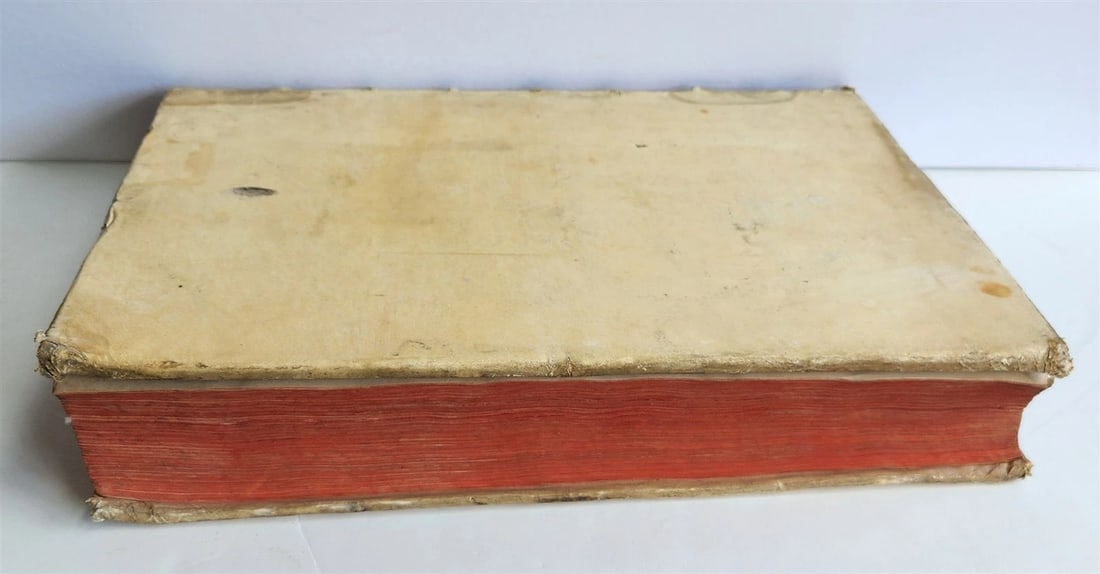 1723 LIVES of ROMAN POPES by Anastasius Bibliothecarius VELLUM FOLIO antique - 4