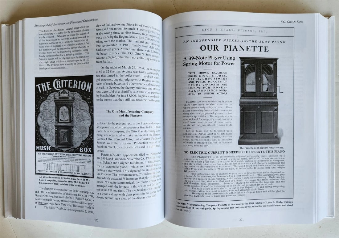 Reblitz-Bowers Encyclopedia of American Coin-operated Pianos & Orchestrions - 3